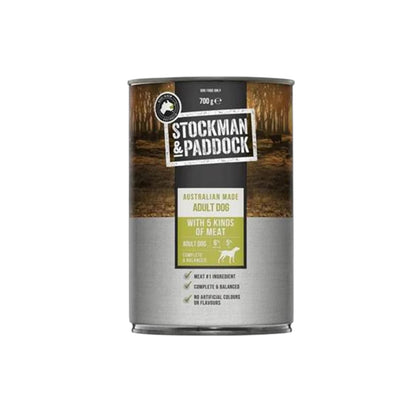 Stockman & Paddock Dog Cans 700g 12pk