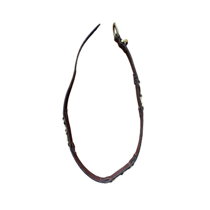 SH Horse Bit Belt 37"/94cm Brown (241605)