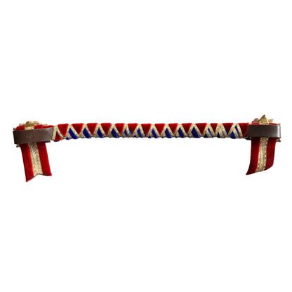 Browband 14" Red/Blue (232754)