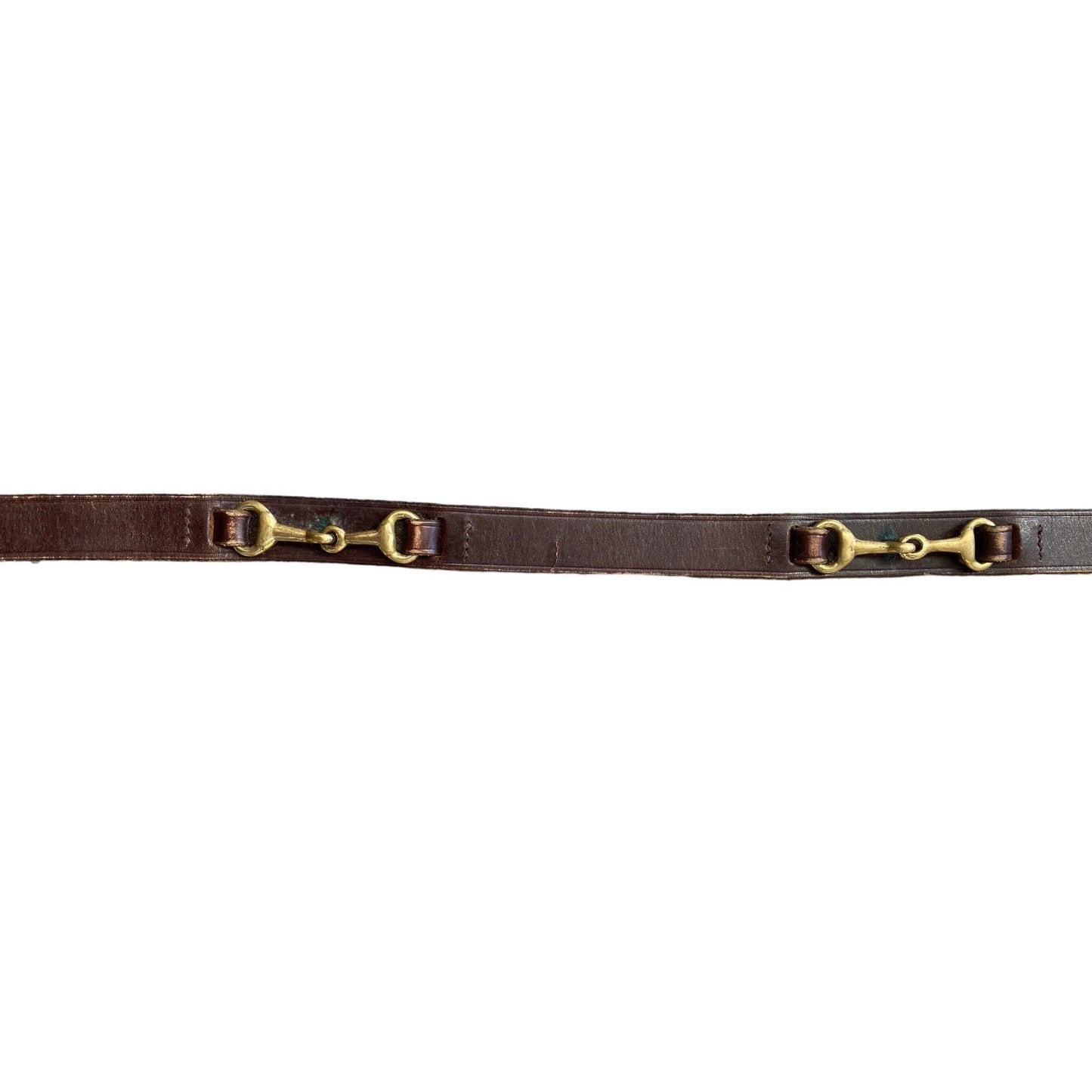 SH Horse Bit Belt 37"/94cm Brown (241605)