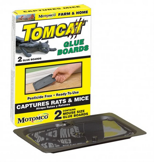 Tomcat Glue Boards Mice 2pk