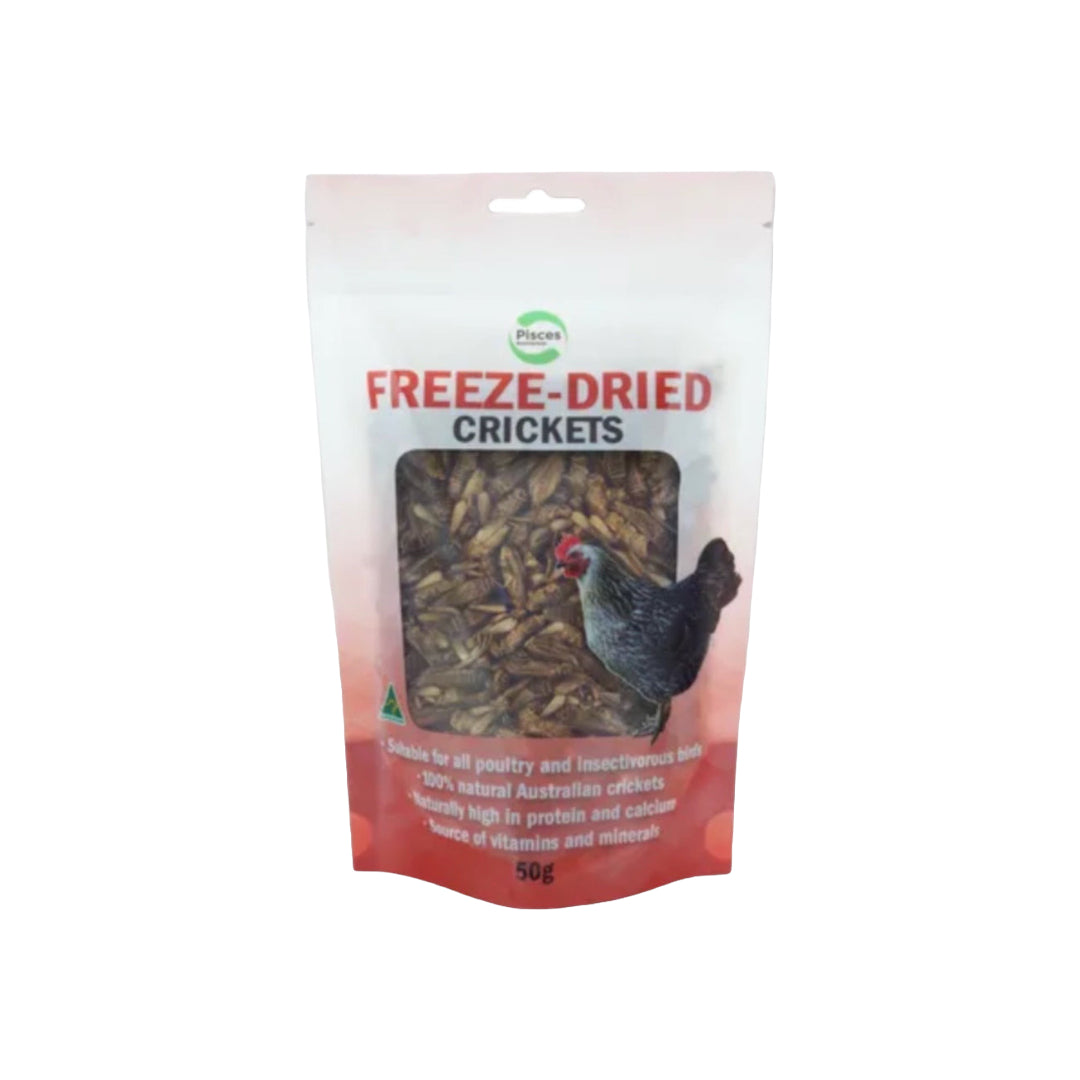 Pisces Freeze-Dried Crickets