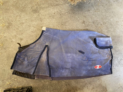 SH Zilco Fleece Lined Canvas 4’6 Blue (250126)