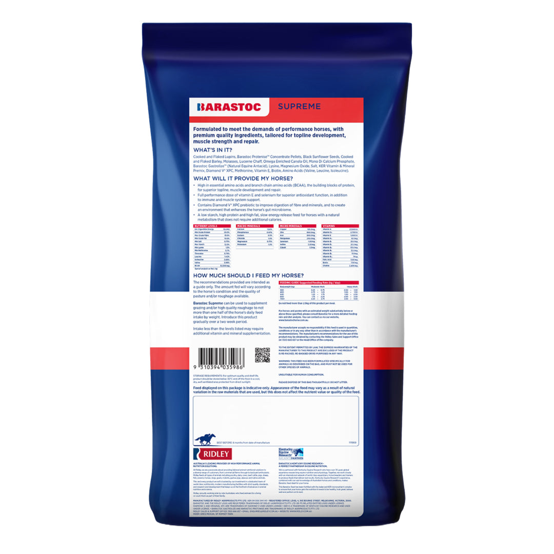 Barastoc Supreme Mix 20kg