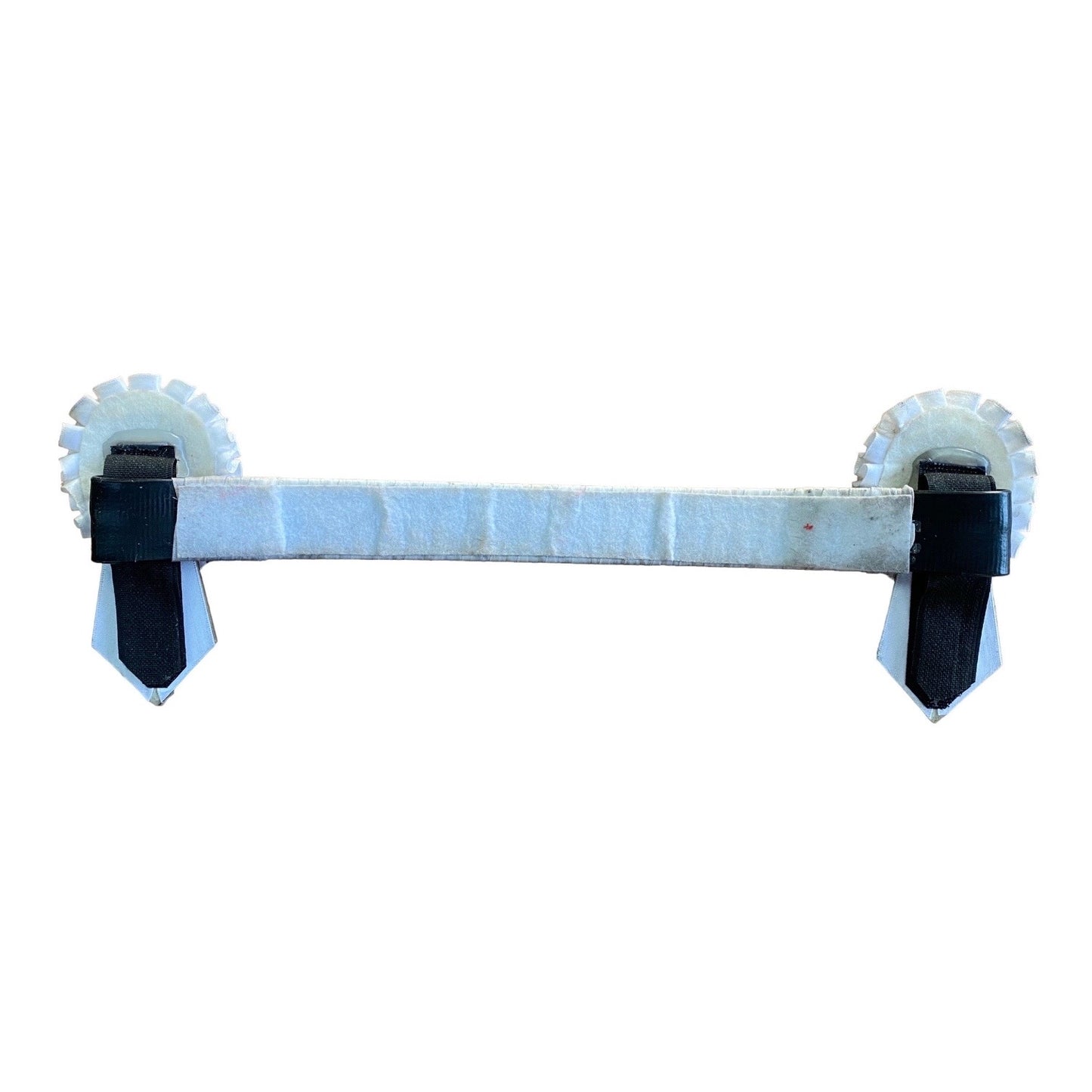 SH Browband 14" White/Gold (240384)