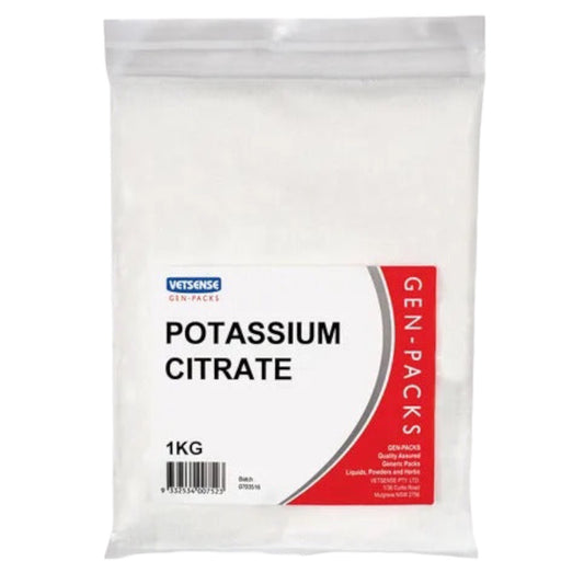 Vetsense Gen-Pack Potassium Citrate 1kg