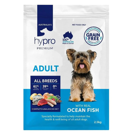 Hypro Premium Adult Ocean Fish Dog Food 20kg