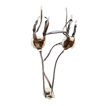 SH 5 Point Breastplate XLARGE Brown (243003)