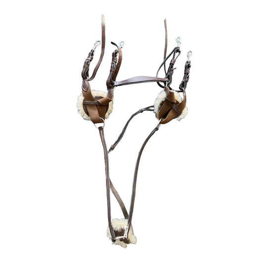 SH 5 Point Breastplate XLARGE Brown (243003)