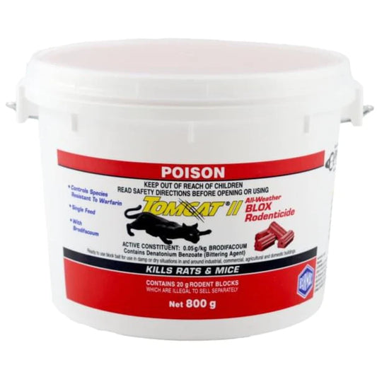 Tomcat II All Weather Blox Rodenticide