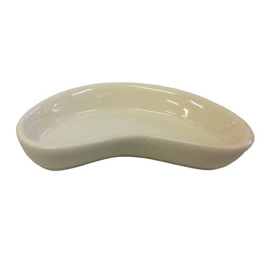 Ceramic Kidney Shaped Bowl For Small Animals - Medium