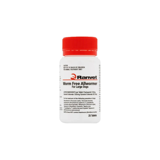Ranvet Worm Free Allwormer 25kg