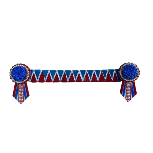 Browband 12.5” Red/Blue (2312202)