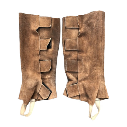 SH Half Chaps ADULTS LARGE Tan (242524)