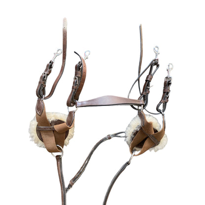 SH 5 Point Breastplate XLARGE Brown (243003)