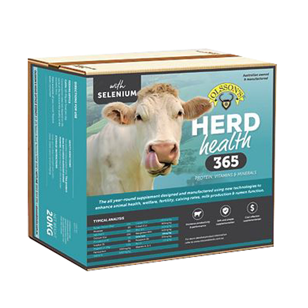 Olsson's Herd Health 365 Block 20kg