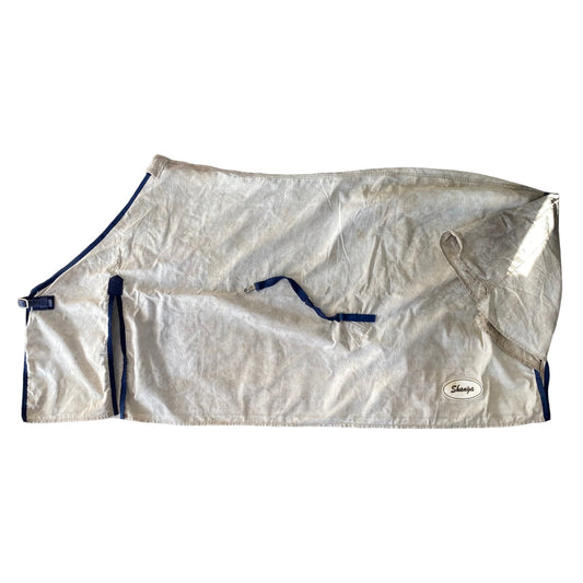 SH Shanga Cotton Show Set 6'9 White/Blue Trim (243012)