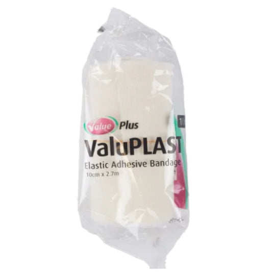 ValuPlast 10cm Wide Elastic Adhesive Bandage