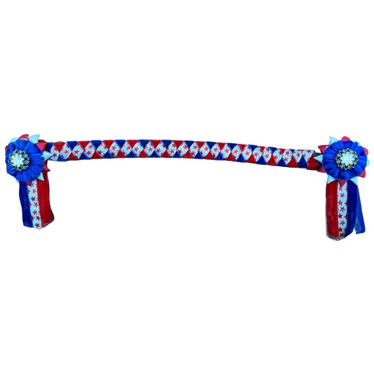 Browband 13.5" Red/Blue (232724)
