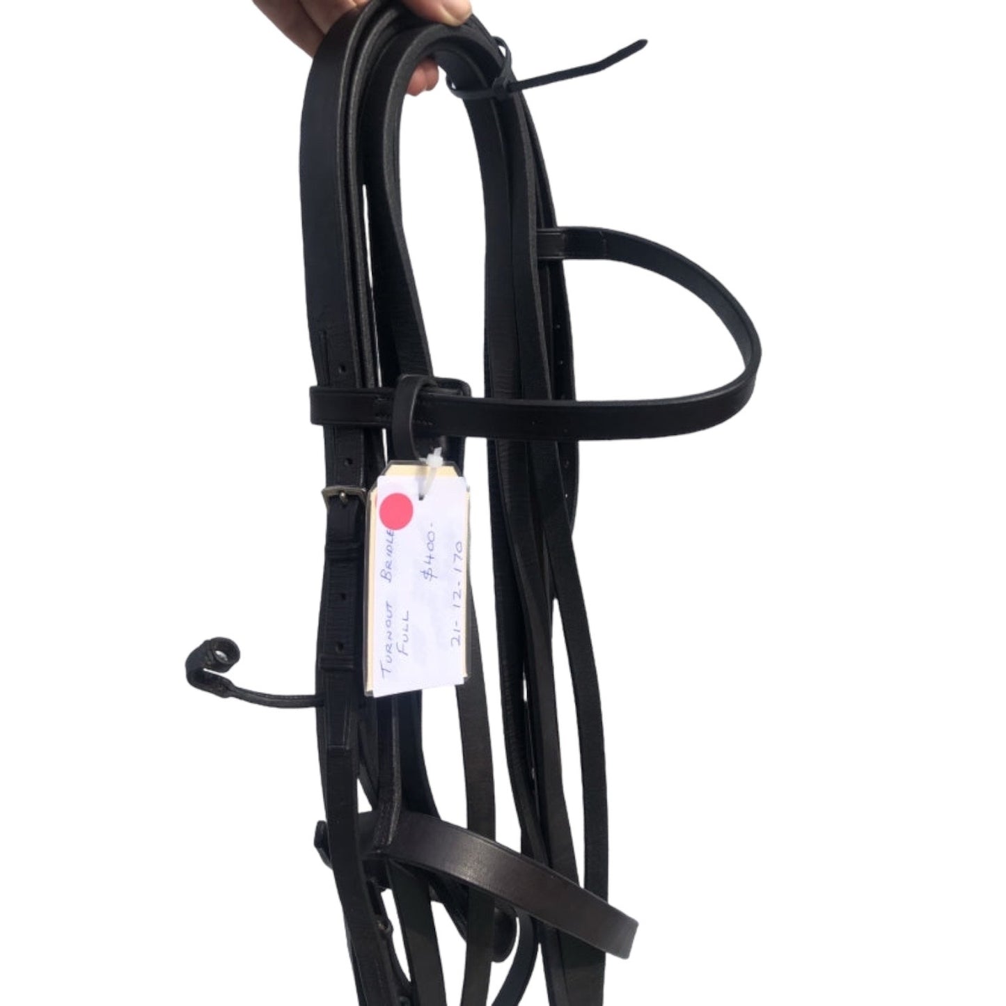 Olympic Leather Turnout Bridle FULL Dark Brown (232731)