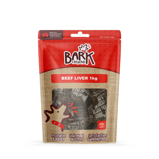 Bark & Beyond Beef Liver 1kg