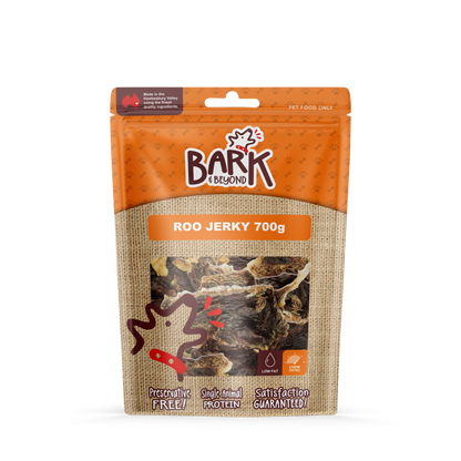 Bark & Beyond Roo Jerky 700g