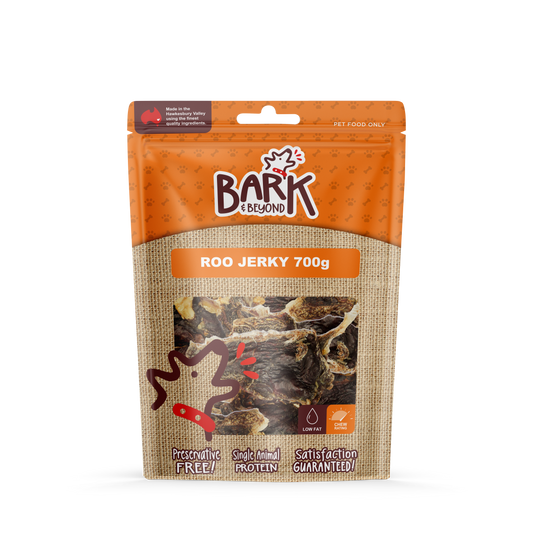 Bark & Beyond Roo Jerky 700g