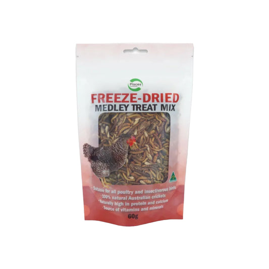 Pisces Freeze-Dried Medley Treat Mix 60g