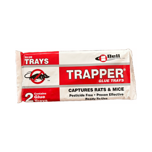 Bell Trapper Glue Board Rat and Mice Trap 2 Glue Trays
