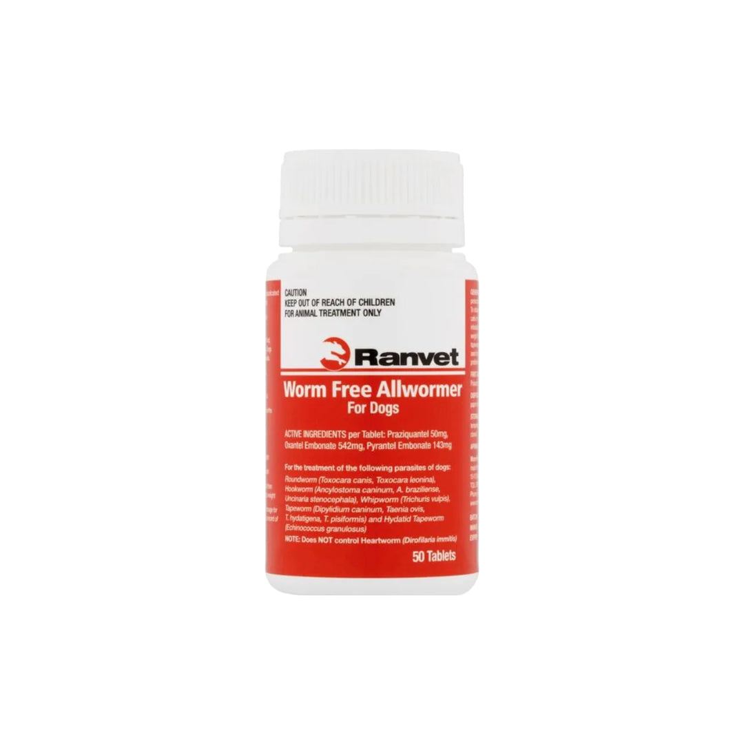 Ranvet Worm Free Allwormer 10kg