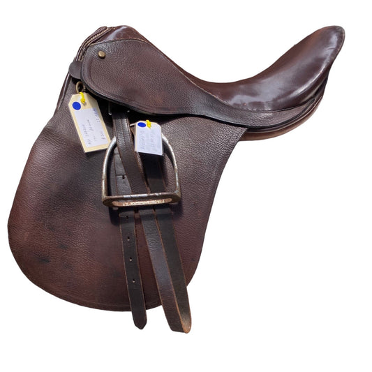 Secondhand All Purpose Saddle 17" Brown (2310301)