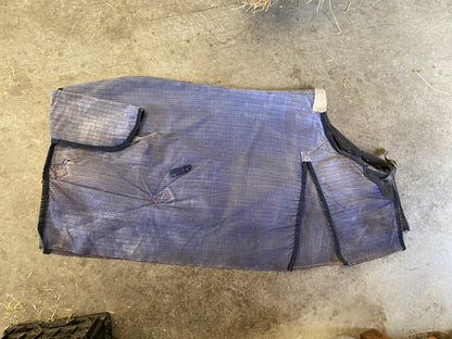 SH Zilco Fleece Lined Canvas 4’6 Blue (250126)