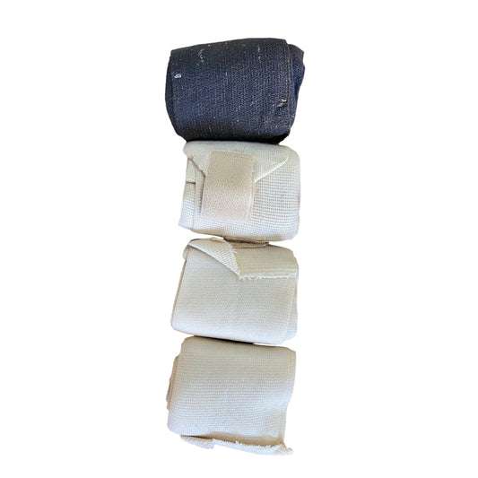 SH Bandages SET 4 Black/White (241640)