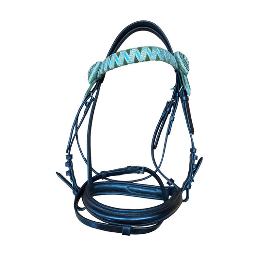 SH Snaffle Bridle COB Brown (241538)