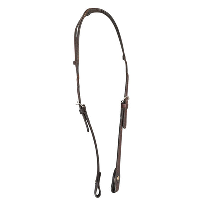 SH One Ear Bridle Headpiece FULL Brown (246615)