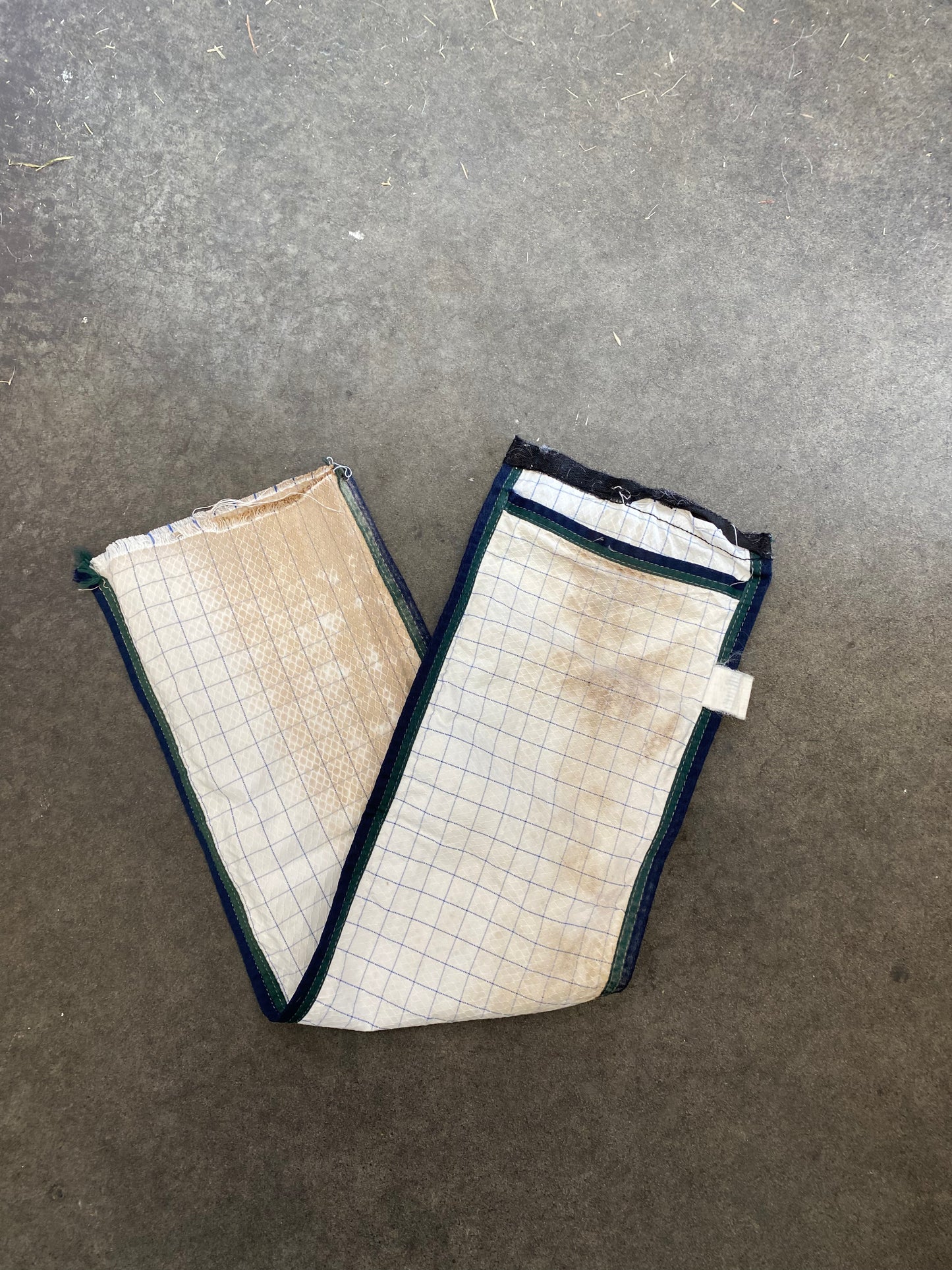 SH Tail Bag 90cm/35.4" Blue Check (250111)