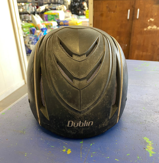 Dublin Helmet MEDIUM 52-56 Black (239298)