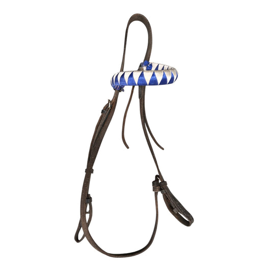 SH Snaffle Bridle FULL Brown (246611)
