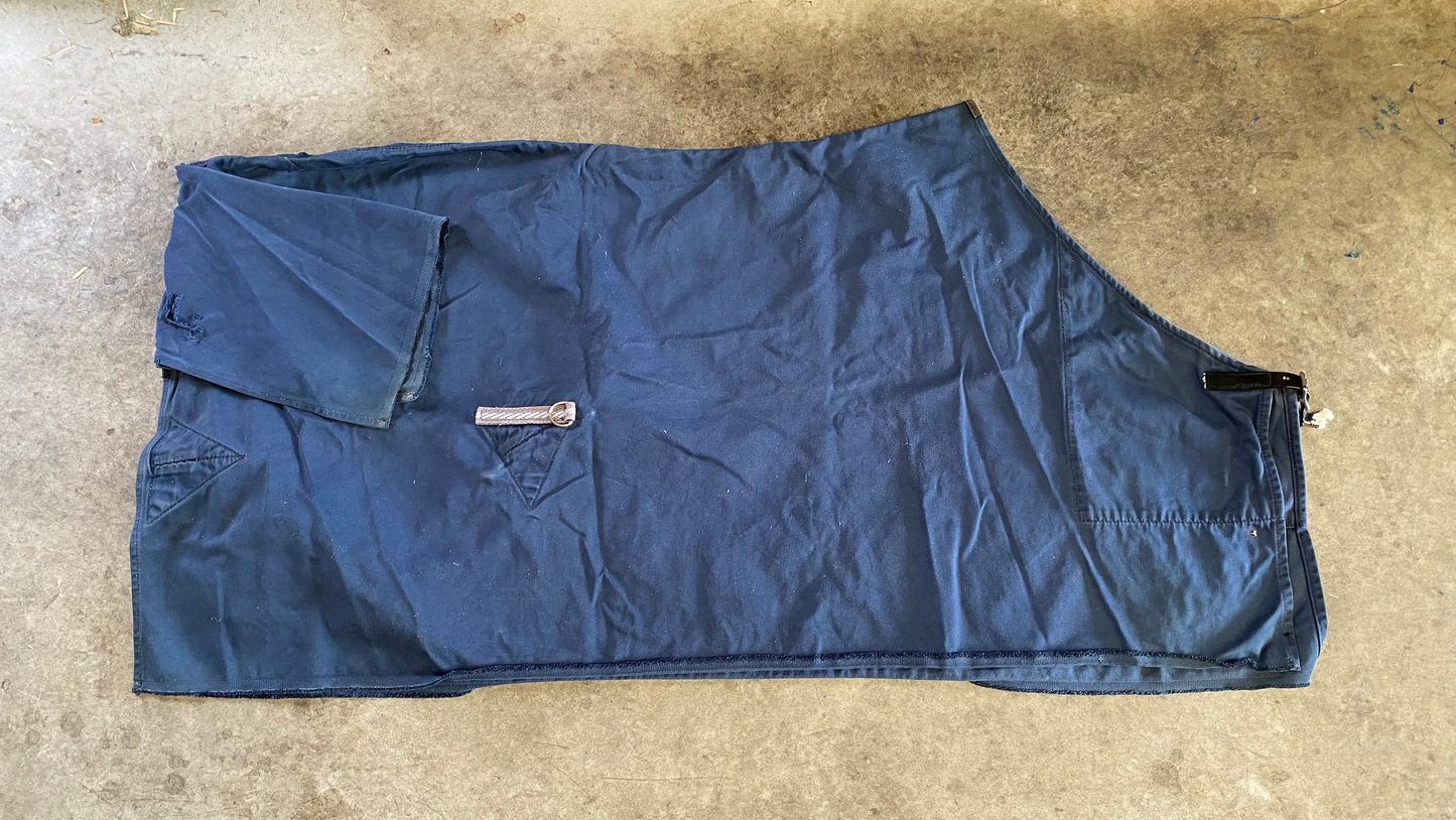 SH Cotton Rug 4'6 Blue (250119)