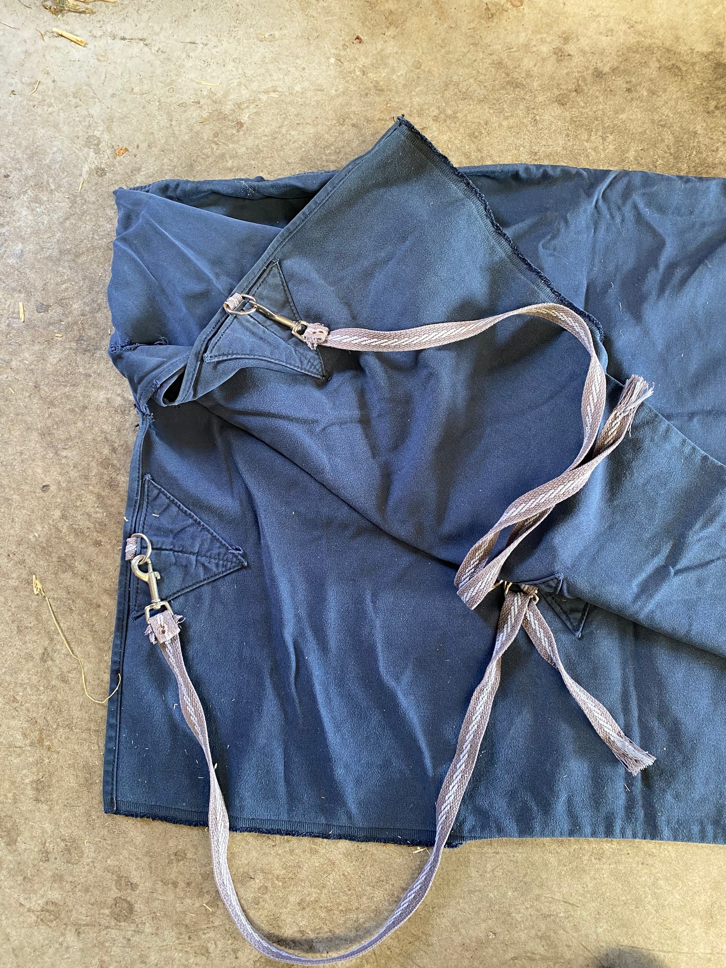 SH Cotton Rug 4'6 Blue (250119)