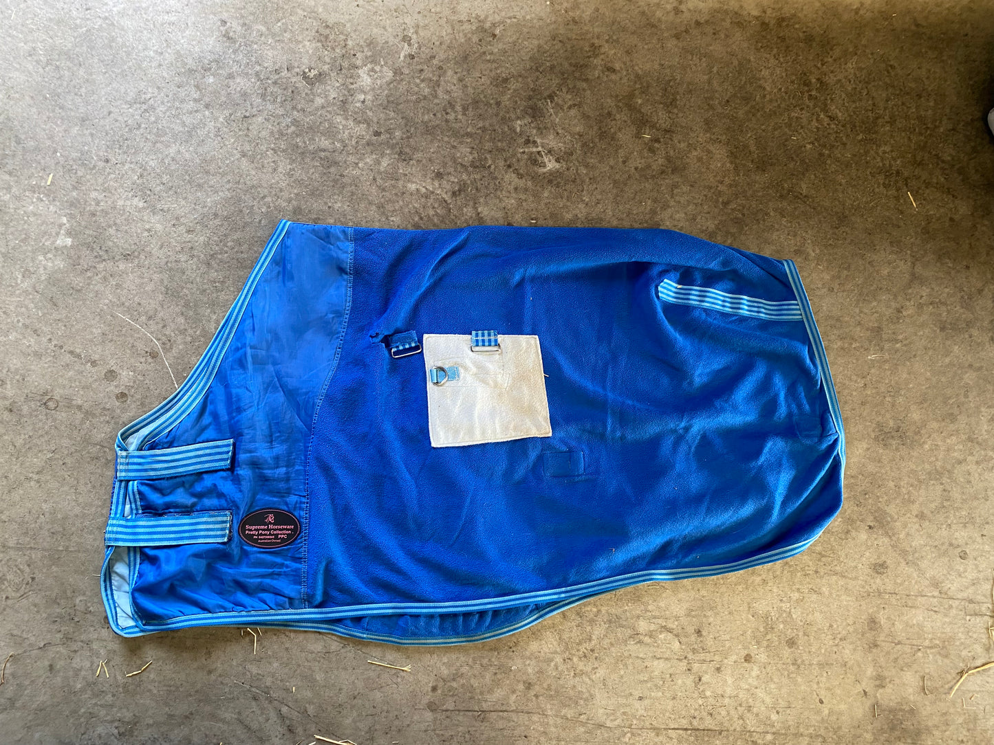 SH Supreme Horsewear Polar Fleece 4'3 Blue (250123)