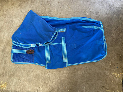 SH Polarfleece Showset with Hood 4'6 Blue (250124)