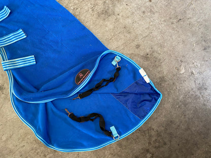 SH Polarfleece Showset with Hood 4'6 Blue (250124)