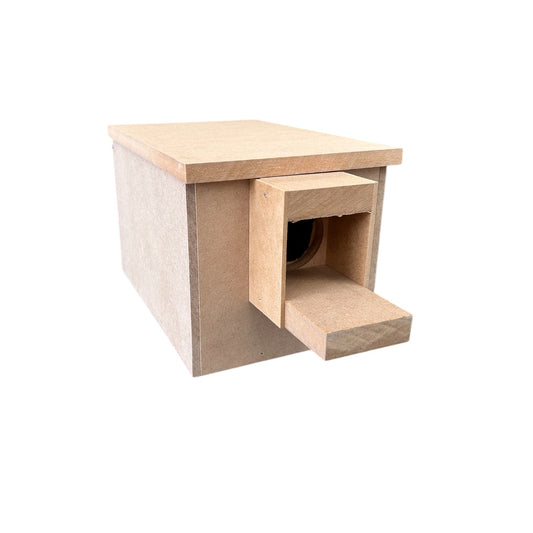 Wooden Budgie Breeding (23cmL x 15cmH x 14.5cmD)