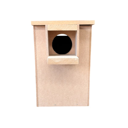 Wooden Cockatiel Breeding Box (18cmL x 30cmH x 21cmD)
