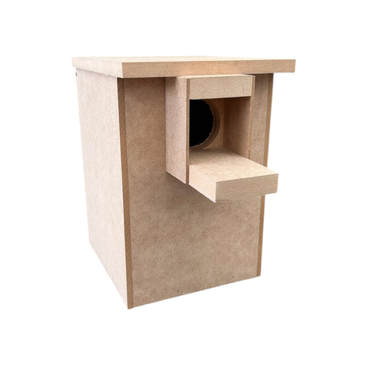 Wooden Lovebird Breeding Box (14cmW x 23cmH x 17cmD)