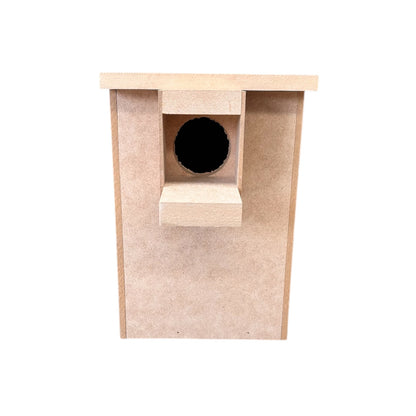 Wooden Lovebird Breeding Box (14cmW x 23cmH x 17cmD)
