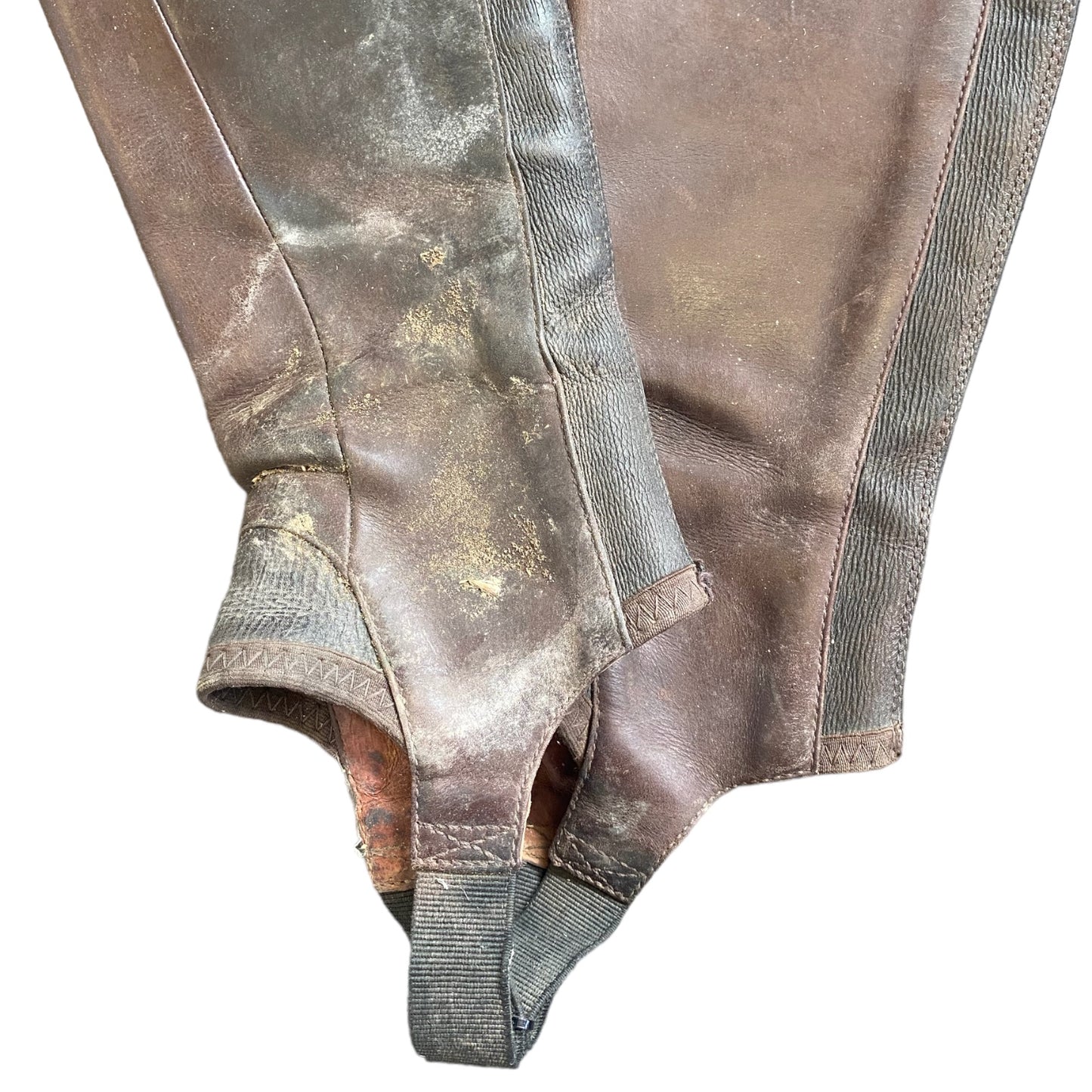 Secondhand Ariat Half Chaps ADULTS XXS Brown (234526)