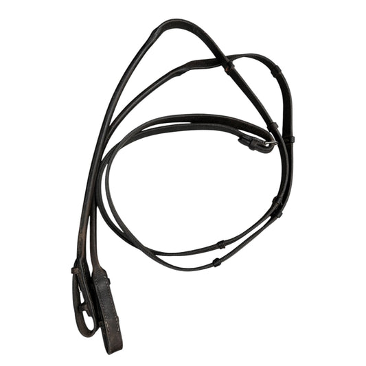 SH Leather Rein FULL Black (245808)
