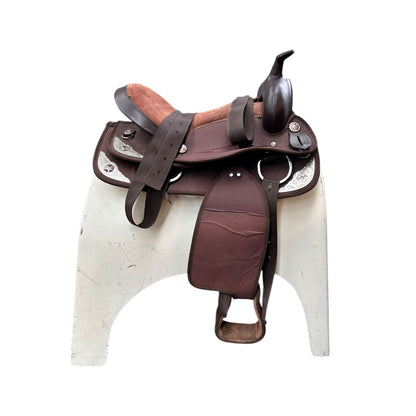 SH Synthetic Western Fender 16" Brown (242354)